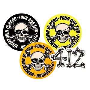 Limited Edition 412 Skull & Bones Sticker Pack ☠️